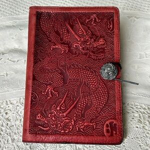 🖤NEW💕 DRAGON 🐉 leather cover by Oberon